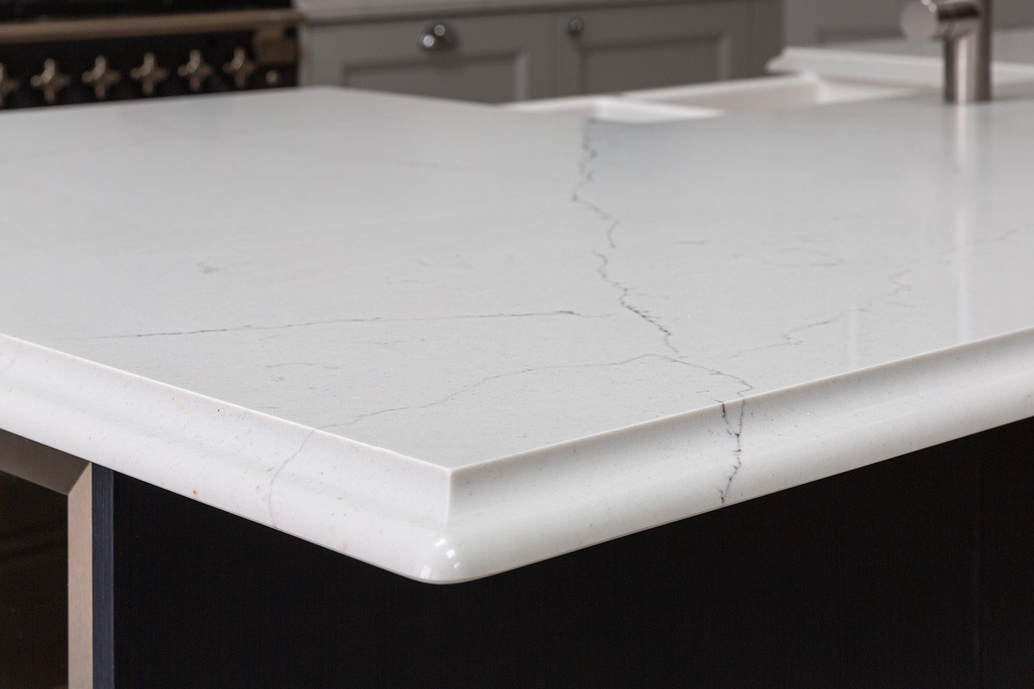 Work Top Profiles Enhancing Your Traditional Kitchen with Quartz… | Gemini Worktops