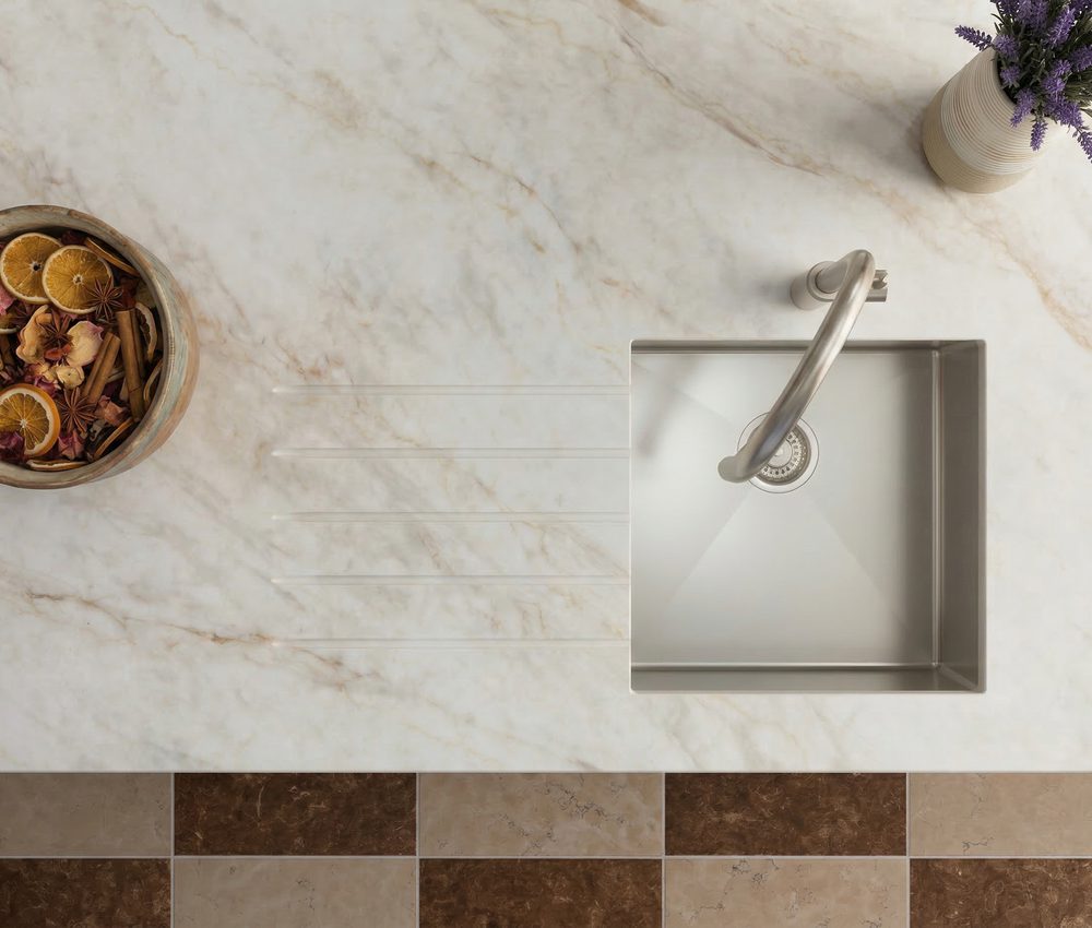 Cream Color Quartz Cream Quartz Worktops | From £178/m² | Gemini Worktops