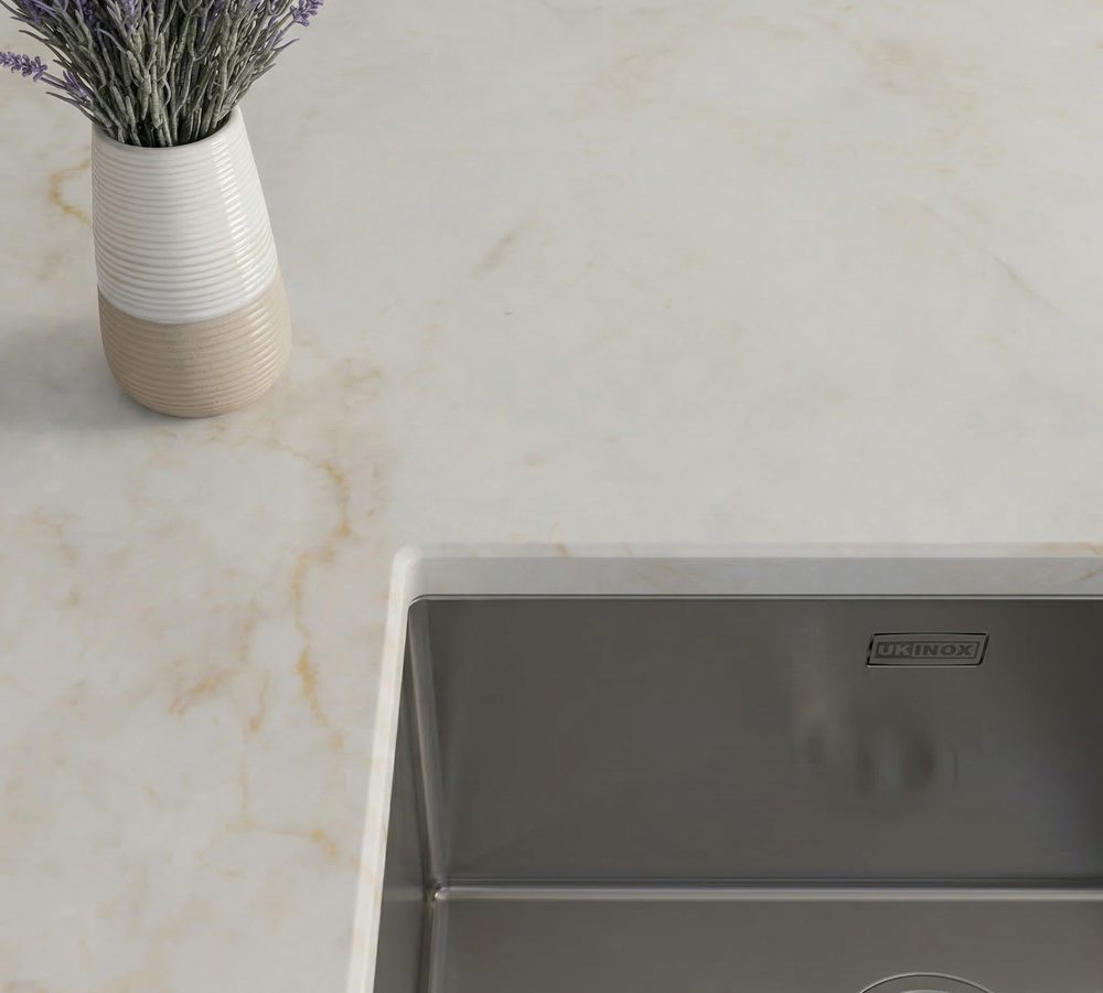 Cream Color Quartz Cream Quartz Worktops | From £178/m² | Gemini Worktops